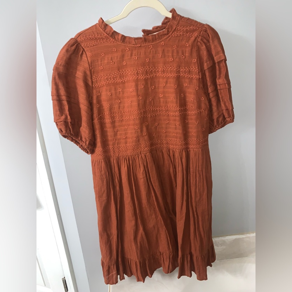 Rust colored dress from Target! Size S